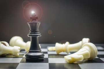 chess board game for Leadership Concepts