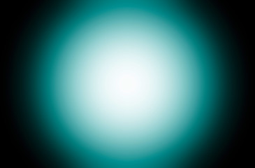 Blurred abstract gradient cyan background