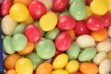 multi colored candy