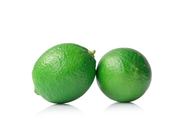 Lime isolated on white background