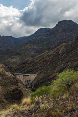 Naklejka premium Canary islands gran canaria winter tour