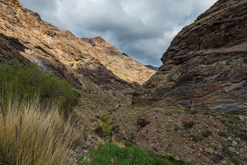 Fototapeta premium Canary islands gran canaria winter tour