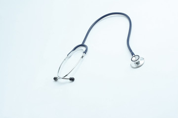 medical stethoscope. isolated on a white background