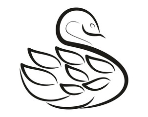Символ лебедя.