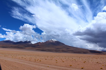 Fototapeta na wymiar Reserva nacional de fauna andina Eduardo Abaroa