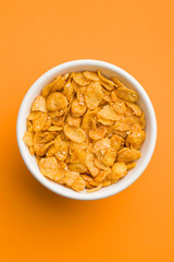bowl of corn flakes