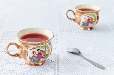 mug with tea