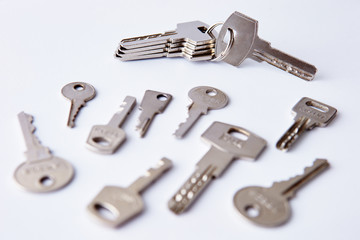 Fototapeta premium silver keys