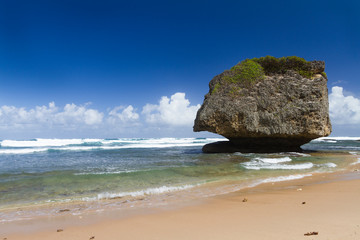 Barbade, plage Cattlewash Beach