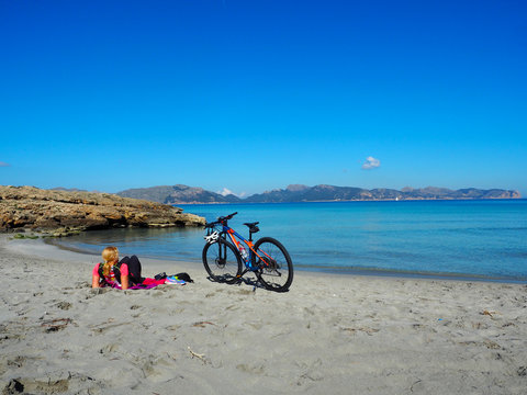 Radfahren auf Mallorca auf der Halbinsel La Victoria