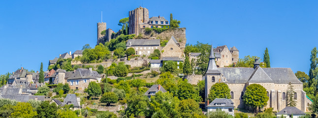  village perché de Turenne, Corrèze, France