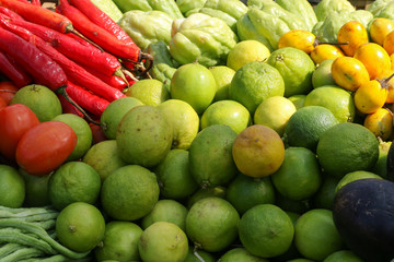 Vegetables at garden