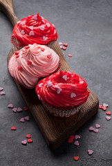 Delicious Valentine's day cupcakes