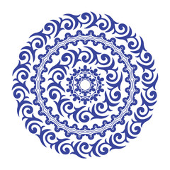 Mandala vector illustration.