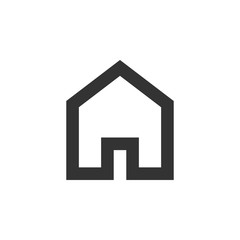 Home icon graphic design template vector