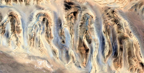 the holy company, tribute to Pollock, abstract photography of the deserts of Africa from the air,...