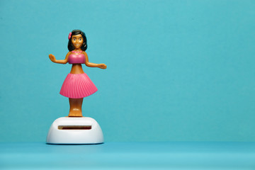 traditional hula dancer souvenir toy
