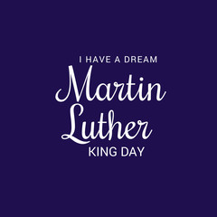 Martin Luther King Day. 