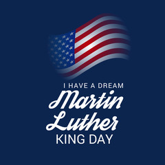 Martin Luther King Day.  - obrazy, fototapety, plakaty