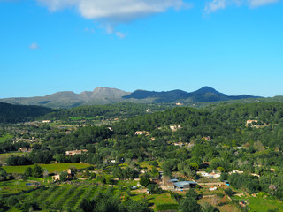 Fototapeta na wymiar Mallorca - Aussichtspunkt in Arta