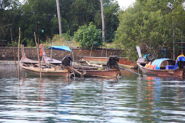 boats on the river