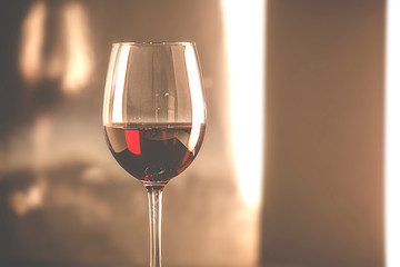 vintage photo of the red wine