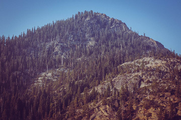 landscape in mountains