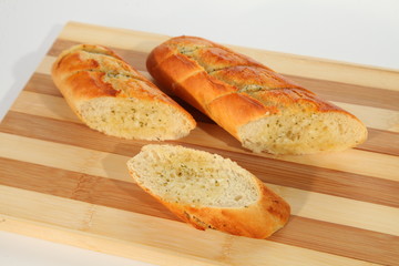 Crunchy garlic french bread