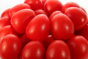 Red tomato food background concept