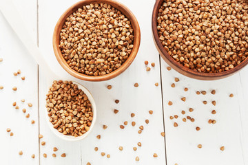Whole buckwheat grain