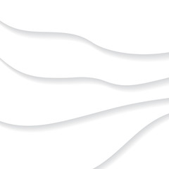 Obraz premium white wavy texture- vector illustration