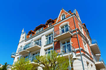 historic villa in Sassnitz, Ruegen, Germany