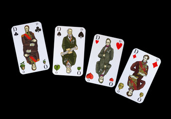 Kartenspiel - Völkerschlacht zu Leipzig - DAMEN