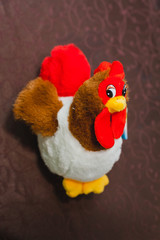 A cock toy - a New Year symbol