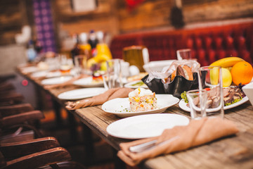 dinner, holiday table