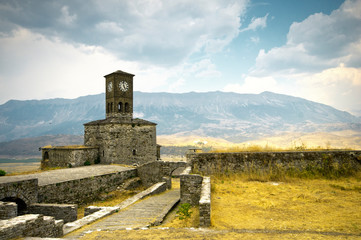 Uhrturm Festung Gjirokastra