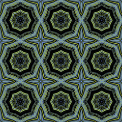 Seamless background pattern with a variety of multicolored lines.