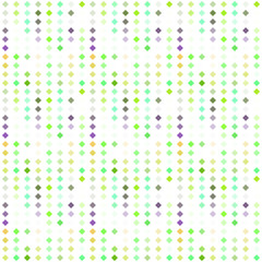 Abstract seamless pattern background with multicolored various rhombuses.