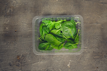 spinach (fresh and juicy green grass). Preparation for a freezing - preparation. Top .. Food...