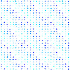 Abstract seamless pattern background with multi-colored varied triangles.