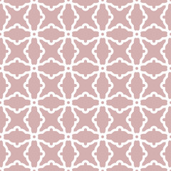 Seamless white ornament in arabian style. Geometric abstract background. Pattern for wallpapers and backgrounds