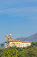 Fototapeta na wymiar Igreja São Francisco de Paula, Ouro Preto, Brasil