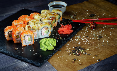 Sushi is a Japanese food