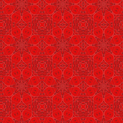 Seamless color pattern from lines of different thickness.