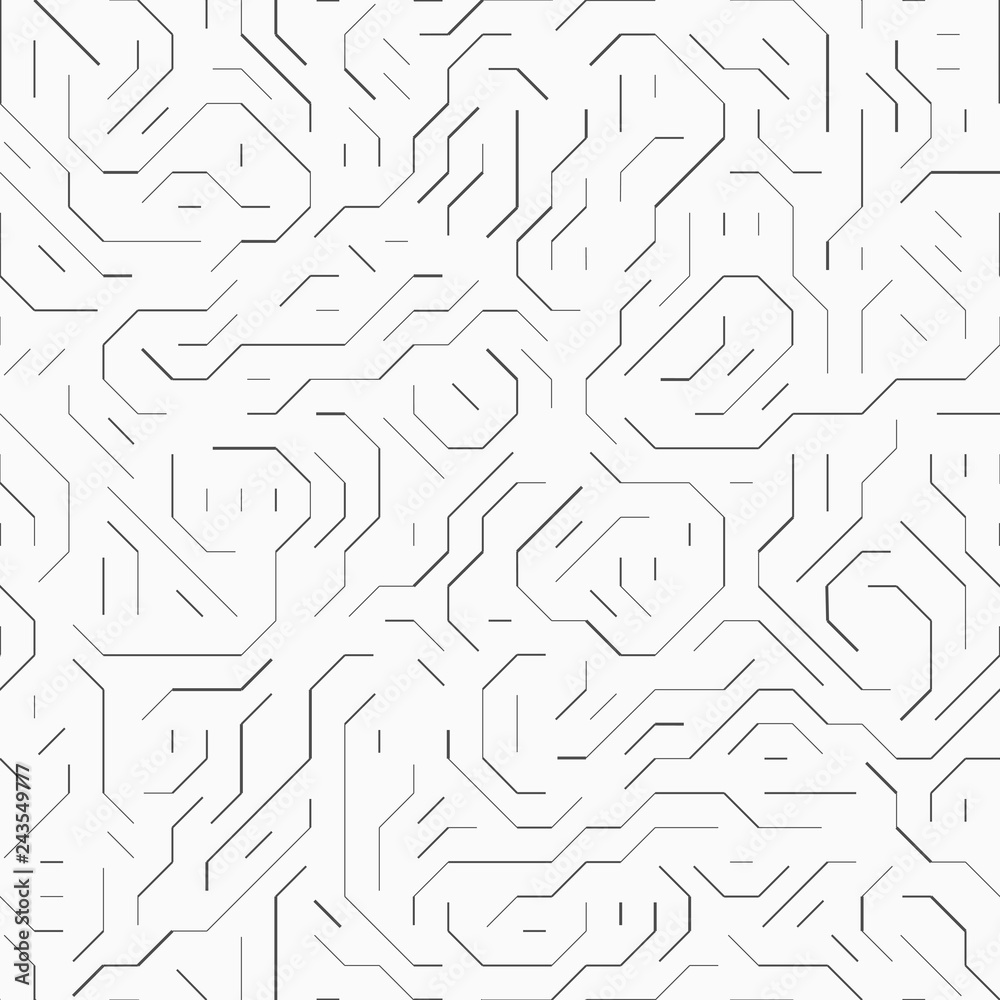 Poster computer circuit board. seamless pattern.