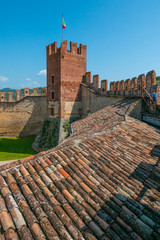 Castle of Soave near Verona