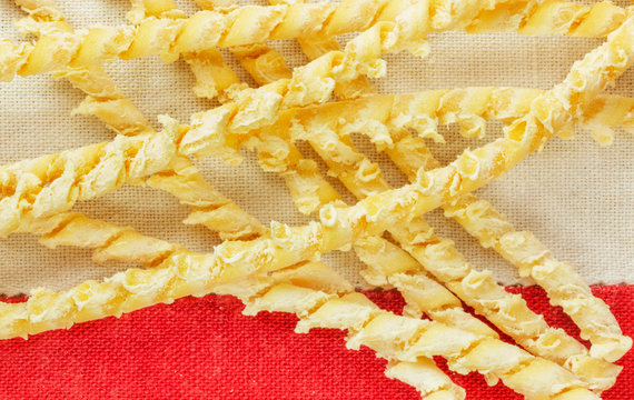 Pasta busiate clos eup