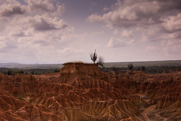 Wüste bei Dämmerung