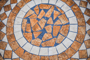 marble decorated background tiles, mosaic