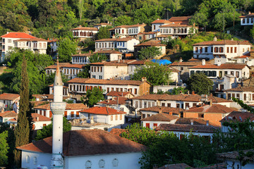 Traditional Turkish village Sirince in Izmir, Turkey